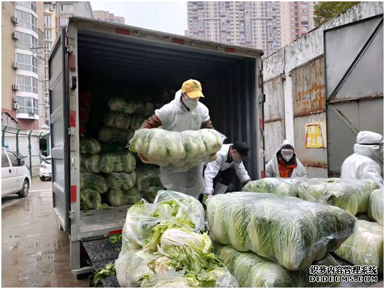 『快递空包网哪个安全』拼多多100吨蔬果直送武汉4家医院食堂保障4600名医护一个月所需