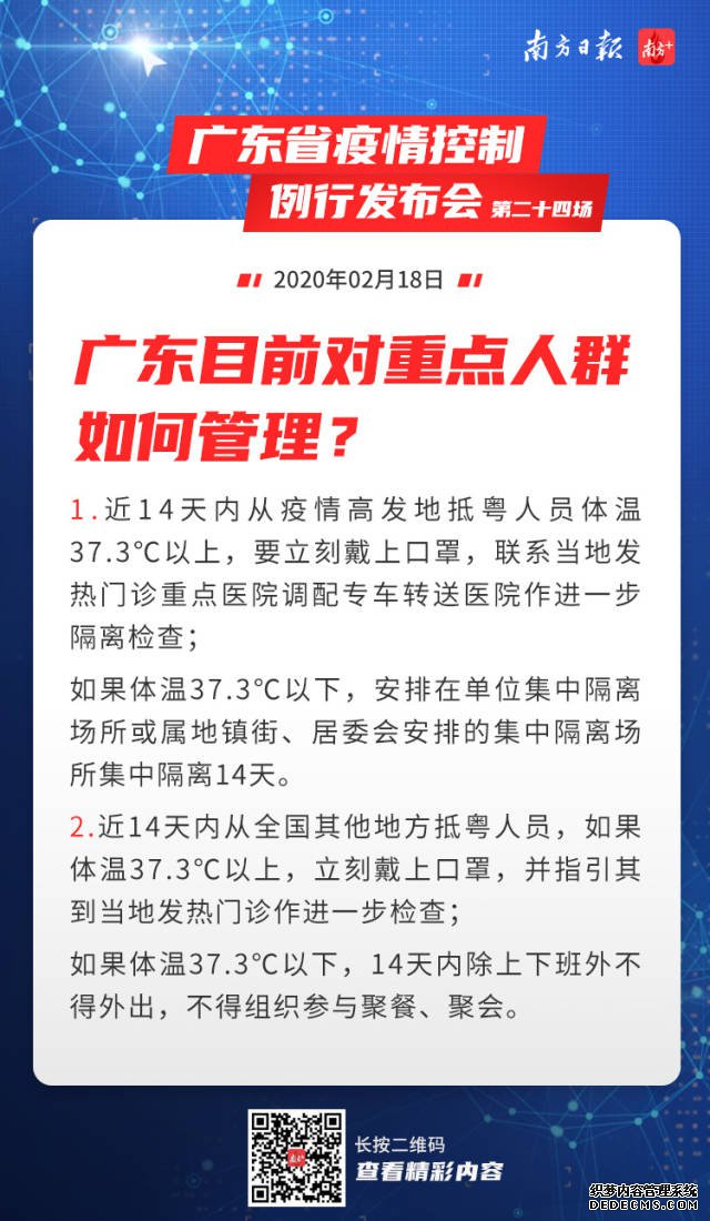 【空包网 物流】全是干货！今天的广东疫情防控发布会，钟南山给出这些重点